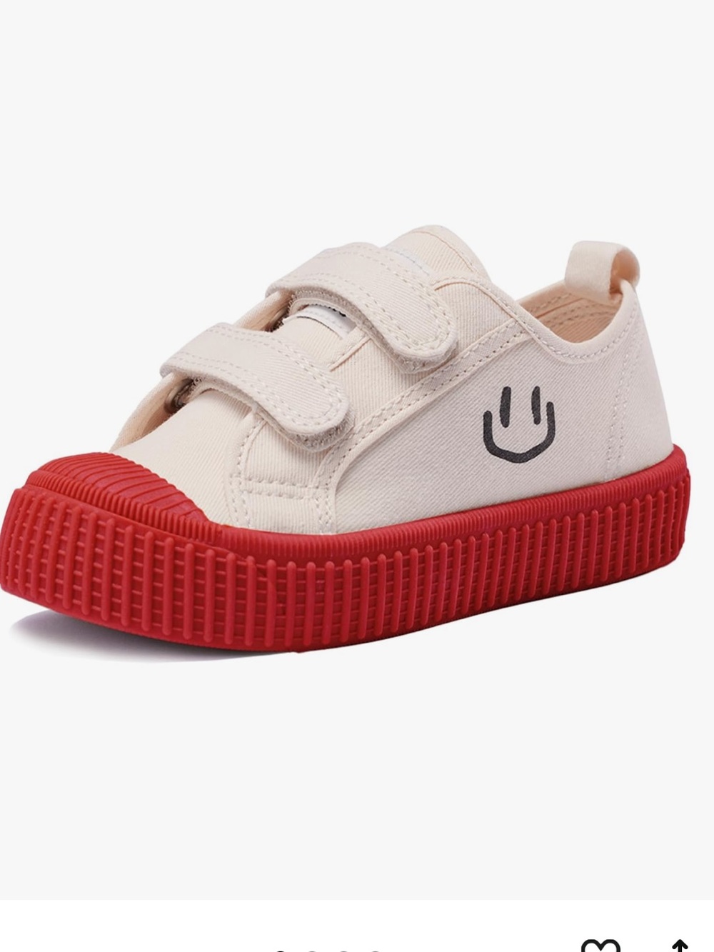 Happy NOCNOC Toddler shoes 11 T little kids canvas red sole